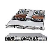 Platforma 1021TM-T+B, H8DMT+, 808T-980B, 1U, Two Nodes, Dual Opteron 2000 Series, 2xGbE, 980W