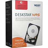 HGST HD3.5' SATA3 4TB Deskstar NAS / 24x7 /7.2k