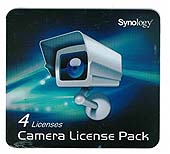 Synology NAS Kameralizenzpaket (4 Cams) foto1