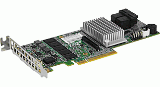 Supermicro 8 internal ports, low-profile, 12Gb/s per port- Gen-3, 240HDD - RAID 0,1,10,5,6,50,60 foto1
