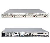 Platforma 1020C-3, H8DCR-3, SC813TQ+-500, 1U, Dual Opteron 200 Series, 2xGbE, AIC-9410W, 500W foto1