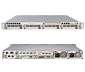 Platforma 1020P-TR, H8DSP-i, SC816T-R700, 1U, Dual Opteron 200, 2xGbE, HT1000, 4x 3.5, Redudant 700W