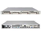 Platforma 1020S-8, H8DSR-8, SC813S+-500, 1U, Dual Opteron 200 Series, 2xGbE, AIC-7902W, 500W
