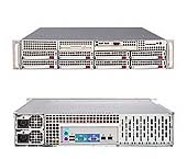 Platforma 2021M-82R+V, H8DM8-2, SC825S2-R700LPV, 2U, Dual Opteron 2000 Series, AIC-7902W