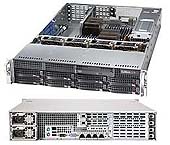 Platforma 2022G-URF4+, H8DGU-LN4F+, 829TQ-R920UB, 2U, Dual Opteron 6000 Series, 4xGbE, Redudant 920W foto1