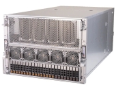 Supermicro GPU 8U 8x H100 SXM5,  dual Epyc GENOA 9004, 14 bays