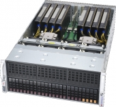 Supermicro AMD EPY A+ Server 4124GS-TNR, Dual Socket, 8x GPU, 2x 1G LAN, 4x NVMe