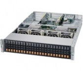 Supermicro AMD EPYC A+ Server 2123US-TN24R25M Dual Socket, 24x NVMe, Dual 25G SFP28 LAN foto1x