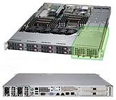 Obudowa Supermicro 119XTQ-BR700WB 1U WIO W/ R700w & Battery Modules