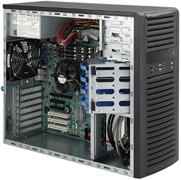 Obudowa serwerowa CSE-732D4F-500B Black SC732D4F Desktop Chassis W/ 500W