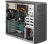 Obudowa serwerowa CSE-732I-R500B Black SC732i Desktop Chassis w/ Redundant 500W