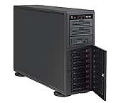 Obudowa serwerowa CSE-743TQ-865B BLACK 4U TOWER, SC743TQ, 865W foto1