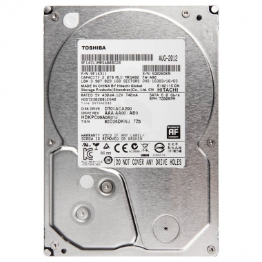 2TB 3.5 Zoll HDD SATA3 Toshiba DT01ACA200