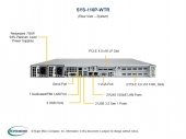 Platforma Intel Single 1U WIO 10bay, redudant, NVMe, 10GBe