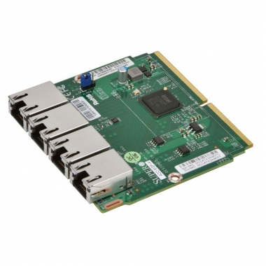 Supermicro SIOM 4-port GbE, Intel i350-AM4 AOC-MGP-I4-O