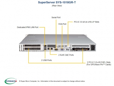 Supermicro SuperServer 1018GR-T