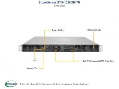 Supermicro SuperServer 1028GR-TR