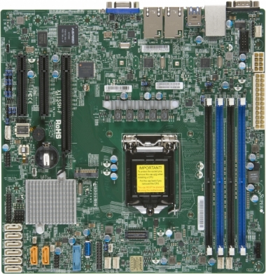 Platforma Intel SYS-5019S-M X11SSH-F, 813MFTQC-350CB