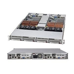 Platforma 1021TM-INF+B, H8DMT-INF+, 808T-980B, 1U, 2x Node, Dual Opteron 2000, Infiniband 20Gb, 980W