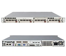 Platforma 1020P-8, H8DSP-8, SC816S-700, 1U, Dual Opteron 200 Series, 2xGbE, AIC-7902W, 700W