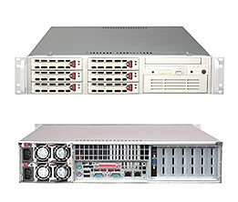 Platforma 2020A-8R, H8DA8, SC823S-R500LP, 2U, Dual Opteron 200 Series, Redudant 500W
