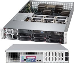 Platforma 2042G-TRF, H8QGi-F, SC828TQ+-R1400LPB, 2U, Quad Opteron 6000, DDR3, 2xGbe, Redudant 1400W