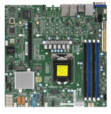 Płyta Główna Supermicro X11SCM-F 1x CPU Micro ATX IPMI 