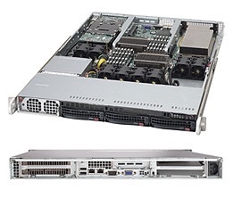 Platforma 1042G-LTF, H8QGL-iF+, 818TQ-1400B, 1U, Quad Opteron 6000 Series, DDR3