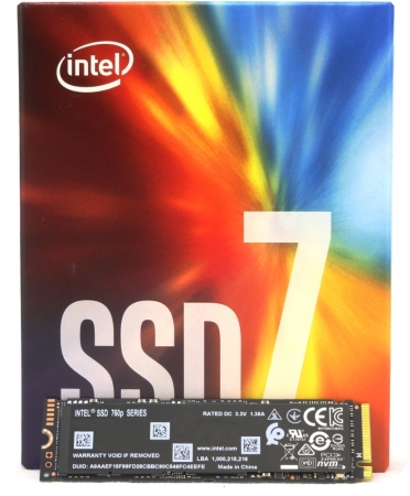 SSD INTEL 760p Serie 256 GB M.2 SSDPEKKW256G8XT PCIe