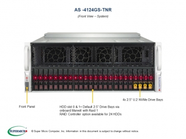 Supermicro Barebone A+ Server 4124GS-TNR