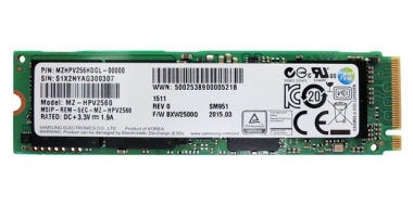 SSD M.2 (2280) 256GB Samsung SM951 (PCIe/AHCI)