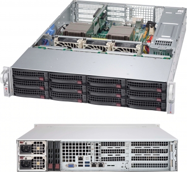 SUPERMICRO RACK 2U SCALABLE SC826BAC4 + X11SPM 