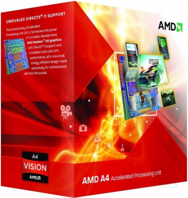 AMD A4 X2 4020 Box FM2 (3,200GHz)