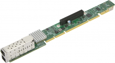 Supermicro 1U Ultra Riser with 2 10G SFP+ and 2 NVMe ports, Intel 82599ES (For Integration Only)
