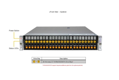Serwer Supermicro AMD AS-2125HS-TNR