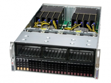 Serwer Supermicro AS-4125GS-TNRT Dwuprocesorowy System ADM z obsługą do 8 Kart GPU
