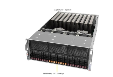 Serwer Supermicro AS-4125GS-TNRT2 Dual-Root PCIe GPU System z obsługą do 10 Kart GPU