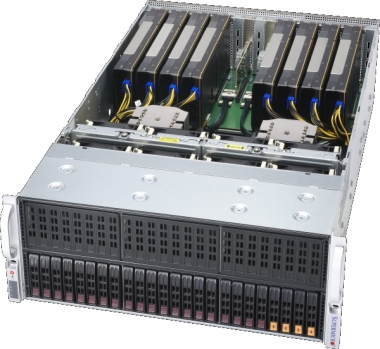 Supermicro Platforma AMD 8xGPU Server, A+ Server 4124GS-TNR, 2x EPYC, 4x NVMe