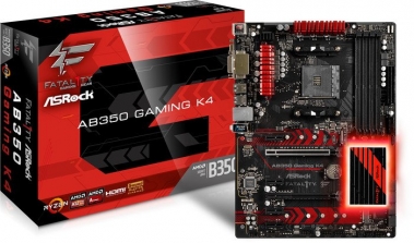 ASROCK AB350 Gaming K4 (AM4) (D)