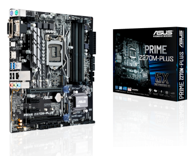 ASUS PRIME Z270M-PLUS S1151/DDR4/DVI-D/HDMI/M.2