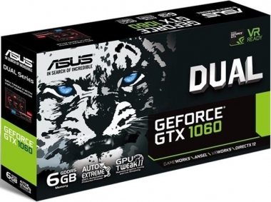 VGA Asus GeForce GTX 1060 6GB Dual 6G