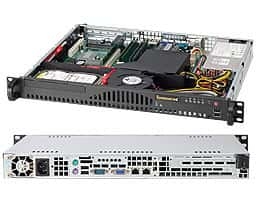 Obudowa serwerowa CSE-512-260B 14' D, 1U W/ FRONT USB, 260W PWS, BLACK