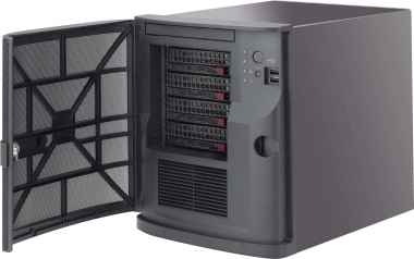 Obudowa serwerowa CSE-721TQ-250B Embedded Mini-Tower Chassis W/ 4x 3.5 HDD Tray