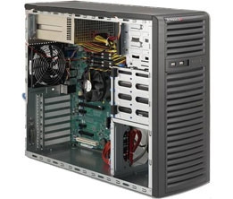 Obudowa serwerowa CSE-732I-R500B Black SC732i Desktop Chassis w/ Redundant 500W
