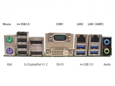 FTS D3433-S S1151 Q170/DVI-D/2xGBL/M.2/mITX/24-7