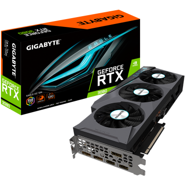 GIGA VGA 10GB RTX3080 EAGLE 10G 2.0 LHR 3xDP/2xHDMI GeForce RTX 3080 EAGLE 10G 2.0 LHR