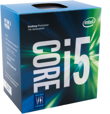 Intel Box Core i5 Processor i5-7600K 3,80Ghz 6M Kaby Lake
