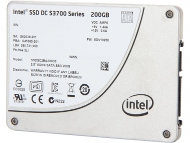 SSD 2.5'' 200GB Intel DC S3700 HET-MLC Sata 3 Bulk