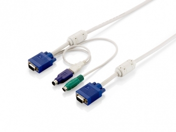 LevelOne KVM 1 to 3 Combo Kabel 1,8 m