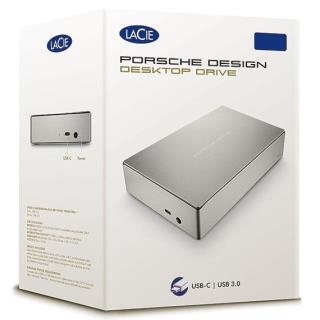 Dysk zewnętrzny LaCie Porsche Design Desktop Drive 4TB USB-C 3,5'' STFE4000401 Silver